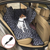 Pet Dog Car Seat covers Oxford Fabric Paw Cover mat Dog Carrier Car Back Seat Waterproof Hammock Cushion Protector dog travel