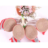 4Pcs Nonslip Dog Shoes Summer Heat Resistant Mesh Breathable Dog Boots Cute Dog Mesh Sandals with Reflective Adjustable Straps