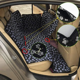 Pet Dog Car Seat covers Oxford Fabric Paw Cover mat Dog Carrier Car Back Seat Waterproof Hammock Cushion Protector dog travel