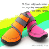 Four-way Stretch Pet Shoes Dogs Fashion Multicolor Shoes and Boots Dog Booties/ Boots Zapatos Para Perro