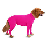 Pet Dog Onesie Clothes Medium Large Dog Pajamas Anxiety Calming Shirt 4 Legs Dog Jumpsuit Prevent Shedding Hair Surgery Recovery