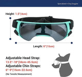 ATUBAN Dog Goggles Small Breed, Dog Sunglasses for Small Breed UV Protection Eyewear for Small Dog puppy Outdoor Riding Driving